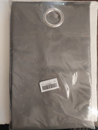 Deconovo Room Darkening Blackout Curtains Any Room Light Grey 42x84 inch 1 Panel - Picture 2 of 5