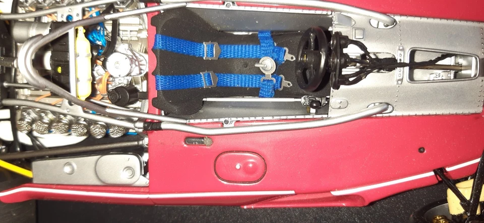 MODELLINO FERRARI 312T2 REGAZZONI 1976 1/18 MARCA EXOTO - Immagine 4 di 4