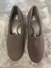 SAS Tripad Bliss Women's 8W Brown Slip-On Comfort Loafers Wedge Made USA