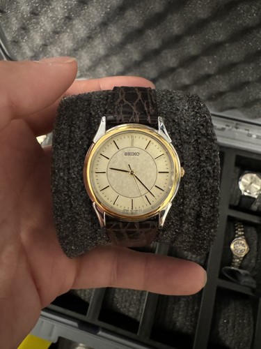 NEW Seiko Spirit SBTB006 7N01-7141 Two Tone Quartz Dress Watch JDM Japan