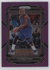 2023 Panini Prizm WNBA Purple Prizm 112/149 Cheryl Ford #107 0i7n