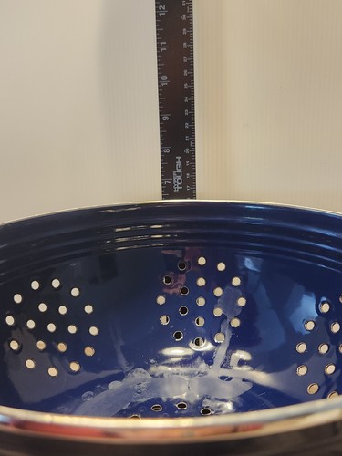 Fiestaware Blue Colander - Afbeelding 12 van 13