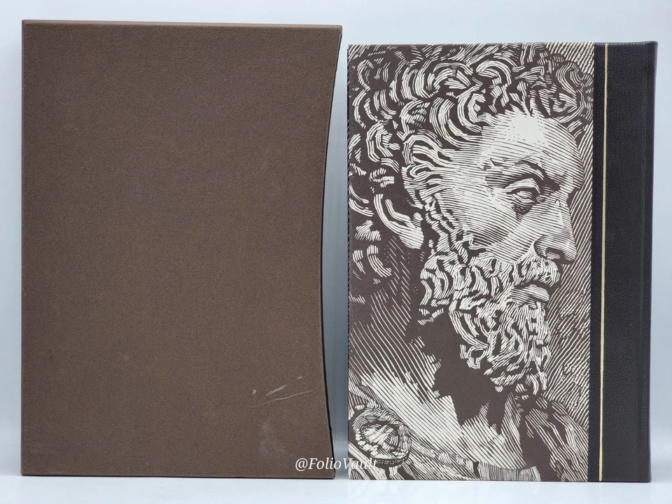 Meditations by Marcus Aurelius - Folio Society - Philosophy - 2003 - VGC - Image 4 of 4