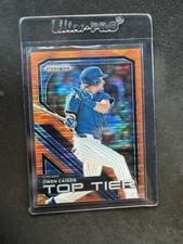 2024 Panini Prizm  Owen Caissie Top Tier Orange Pulsar Prizms /399 Cubs Marlins