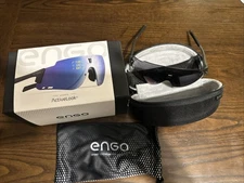 Engo2 Smart Glasses Active Look with Case, Black, Standard size