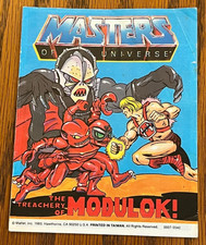 VINTAGE HE-MAN MASTERS OF THE UNIVERSE MINI COMIC BOOK - TREACHERY OF MODULOK