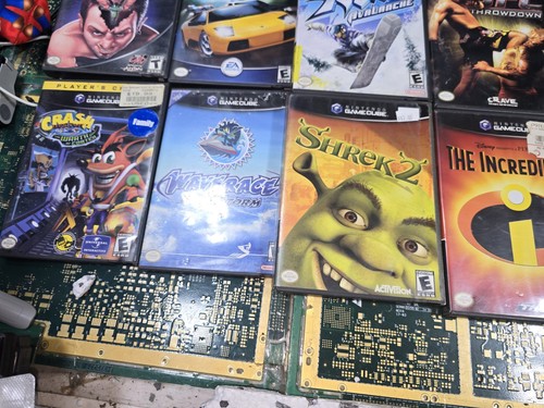 Nintendo GameCube Exact 9 EMPTY-NO GAME-Cases w/ Few Manuals/Artwork-READ ALL - Picture 5 of 21