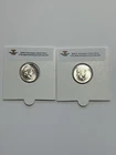 2026-P&D Semiquincentenial Emerging Liberty Dimes 2 Coins - BU - FROM MINT ROLLS