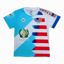 Guatemala/Usa sky/blue soccer jersey