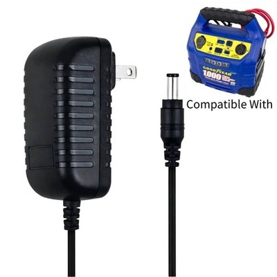 AC/DC Adapter for GoodYear GY3033 1000A Jump Starter Power Station Charger
