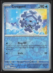 Cryogonal 027/086 Black Bolt Reverse Holo Uncommon
