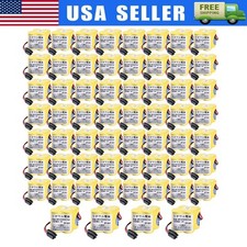 60X BR-2/3AGCT4A BR2/3AG BR2/3AGCT4A Battery for FANUC A98L-0031-0025 plug