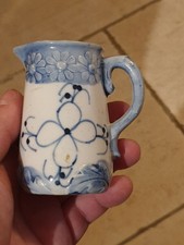 POT A LAIT ANCIEN EN PORCELAINE BISCUIT JOLI DECOR DEBUT XXeS PARFAIT ETAT 