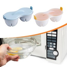 Mikrowellen-Eierkocher mit Deckel für Pausenraum, Studio, Hotel