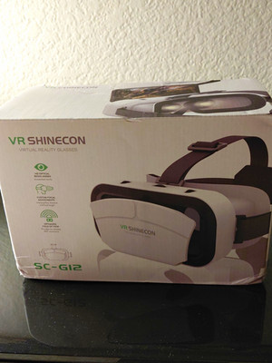 VR Shinecon SC-G12 Smartphone VR Headset, 7in Max Phone, 360° FOV