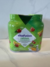 2 Pack Vitafusion Calcium  D3 Gummie 200 Count 2 Bottles Of 100 Fruit  Cream