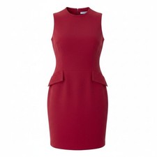 PRADA Women Dress US XS-S Red Pre-Owned