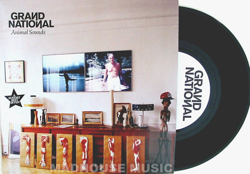 GRAND NATIONAL 7"" Animal Sounds VINYL Single Limited Mint / Unplayed 2008
