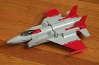 RARE VINTAGE ~ HORIKAWA Changing Robot Fighter Plane 1980s B/O Toy Transformer  — photo 10
