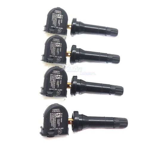 TPMS Tire Pressure Monitoring Sensor 13598772 4PCS For GM Chevy GMC Buick Saturn - Picture 9 of 12