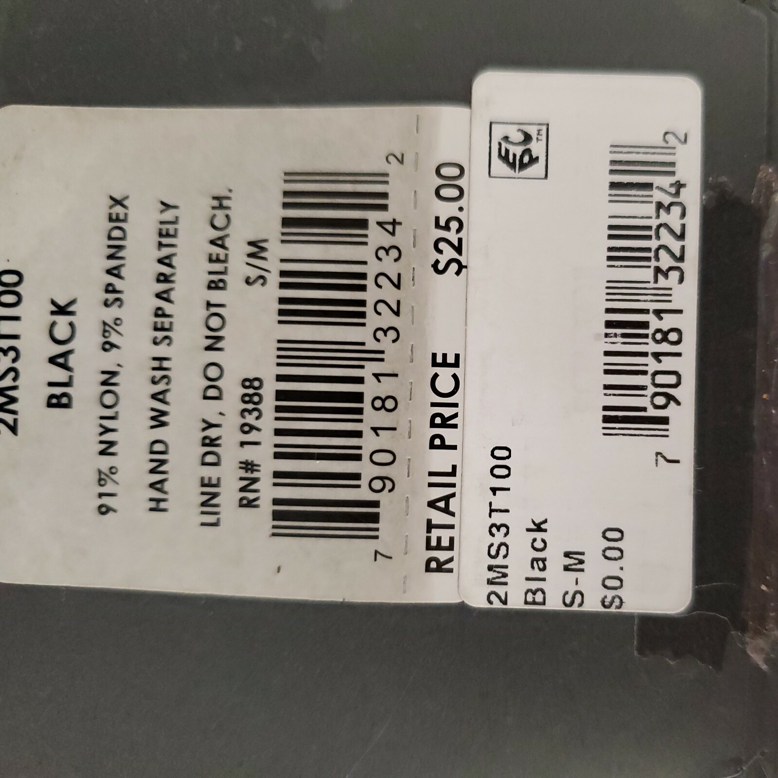 Vince Camuto Womens Tights Chevron  4'11-5'5  95lbs-140lbs S/M Black