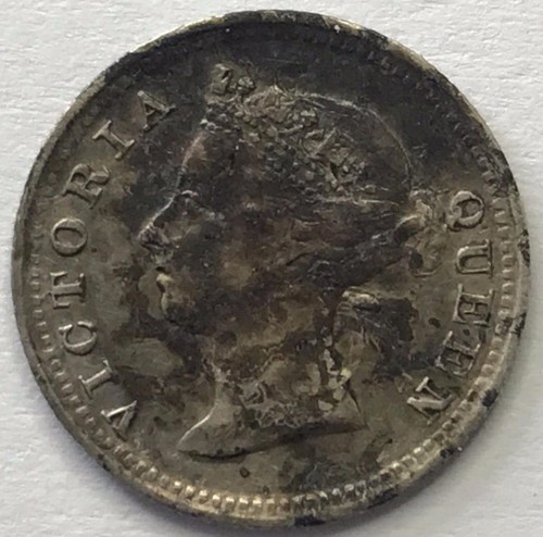 🇲🇺🇲🇺🇲🇺 1886 MAURITIUS 10 CENTS  🇲🇺🇲🇺🇲🇺 - Picture 1 of 5