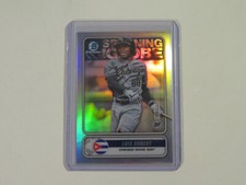 2020 Topps Bowman Chrome Luis Robert #STG-LR Spanning the Globe White Sox