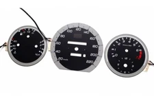 Mercedes 190 (W201) design 1 PLASMA TACHO GLOW GAUGES TACHOSCHEIBEN DIALS glow g