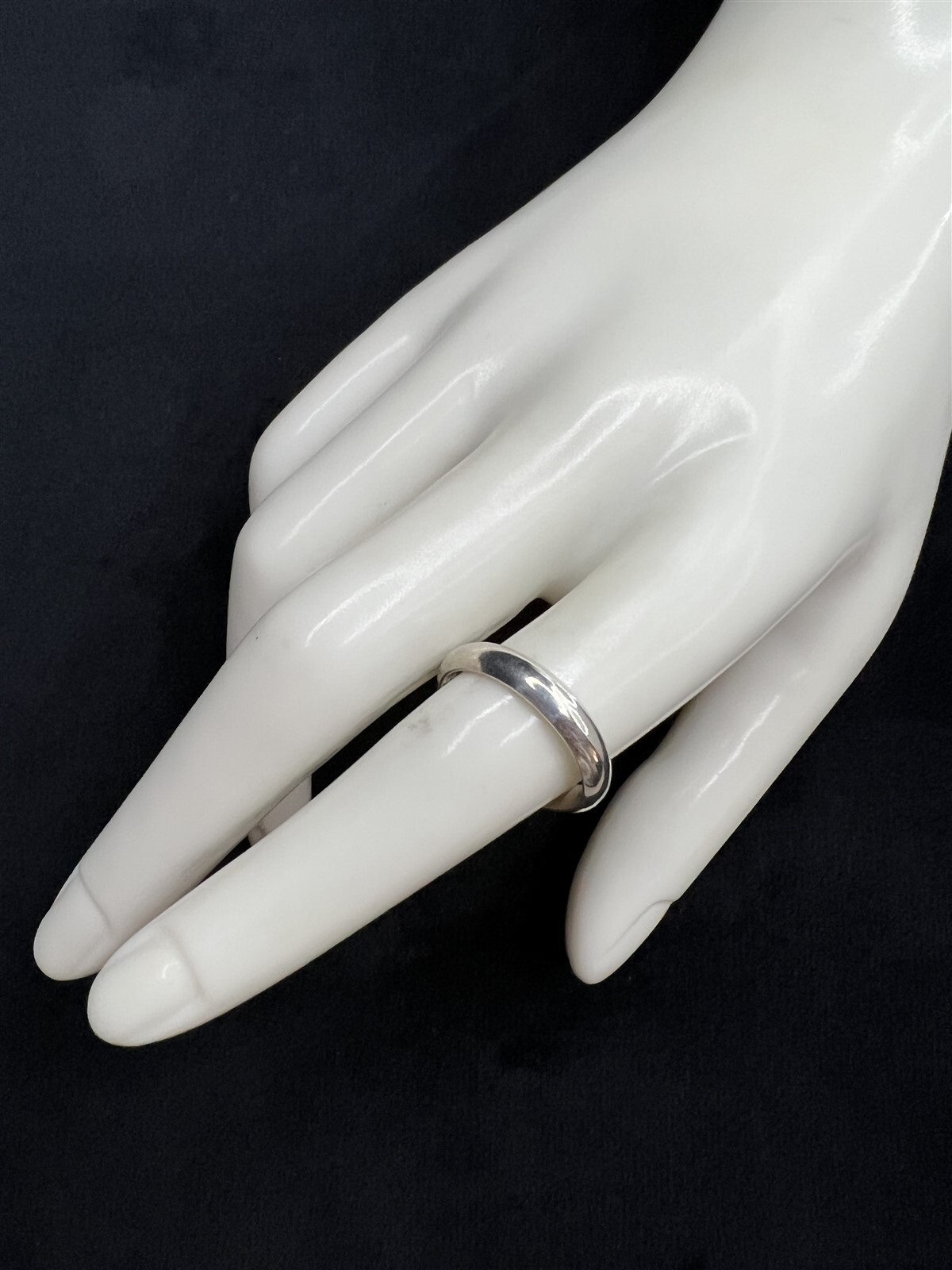 Classic Everyday Stackable Hight Polished Engrava… - image 4