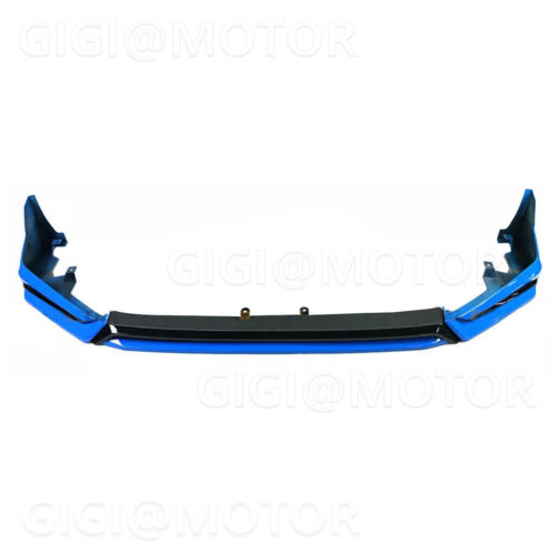 Kit divisor de labios parachoques delantero azul perla Yofer V3 Boost para Honda Civic 2022-24 - Imagen 3 de 11