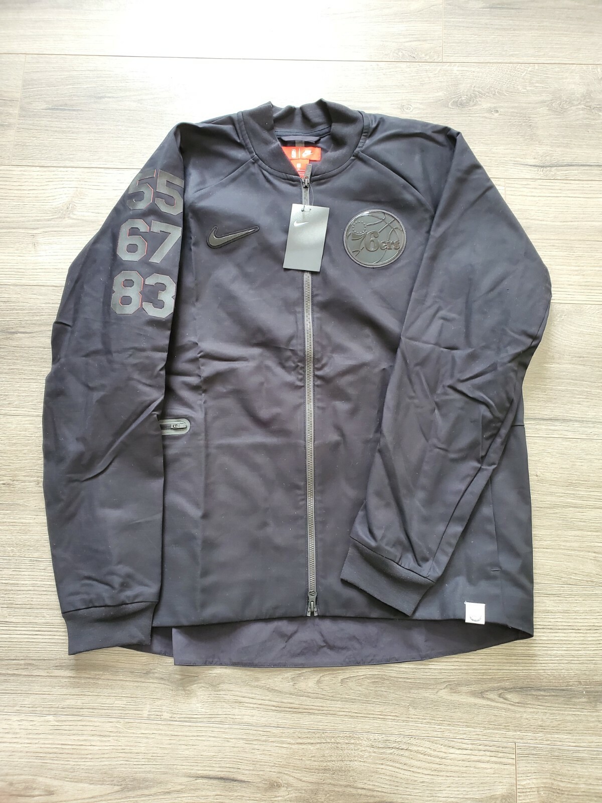 76ers varsity jacket