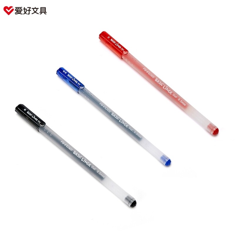 0.5mm Extra-Fine Point Rollerball Pens Straight Liquid Gels Pens for Writing