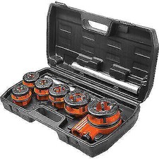 FILIERA MANUALE A CRICCHETTO KIT 331009 WOKIN 1/4 3/8 1/2 3/4 1 1/4 CF=PZ 9 CF 1