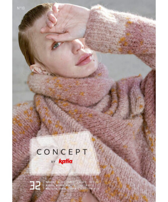 KATIA Zeitschrift Stricken Häkeln Concept 13 |  Anleitung | 32 Modelle