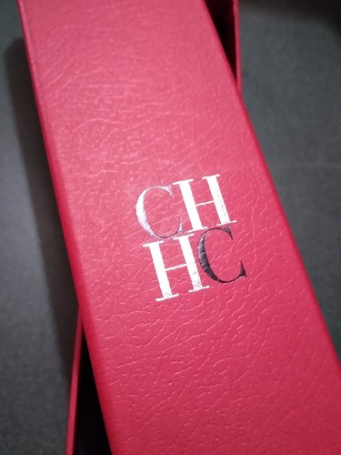LOT OF 10 CAROLINA HERRERA Empty Gift Box Red 2.5”x1.5”x11.75” New - Picture 2 of 5