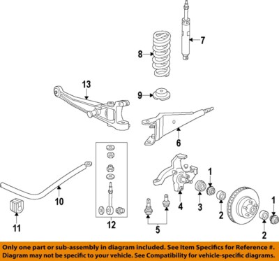 FORD OEM 92-23 E-150 Club Wagon Suspension Components-Lower Ball Joint 8C2Z3050A