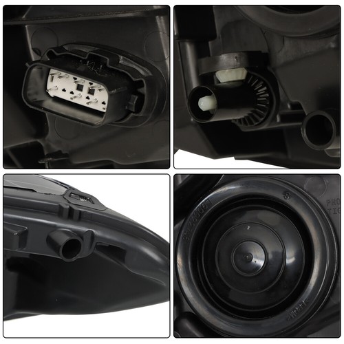 Fit For Ford Fusion 2013 2014 2015 2016 Headlights Lights Lamps Set Left+Right - Picture 7 of 12