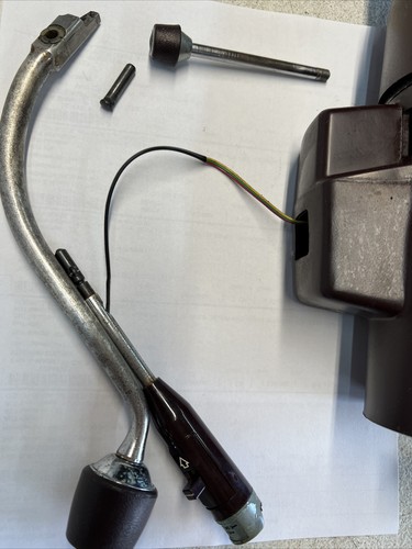1980-1987 CADILLAC RWD STEERING COLUMN MAROON COLOR IN STORAGE MANY YEARS 89k - Picture 2 of 23
