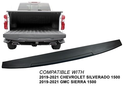For Black Rear Tailgate Moulding 2019 - 2021 Silverado Sierra GM1904116 84493626