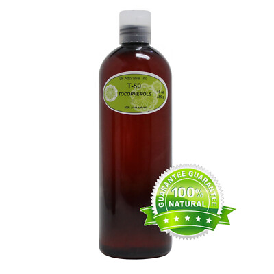 VITAMIN E OIL TOCOPHEROLS T-50  BY DR. ADORABLE  ANTI AGING FROM 2 OZ-1 GALLON