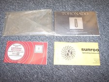 1978 Oldsmobile Toronado Coupe Original Owner Owners Guide Manual Book Set V8