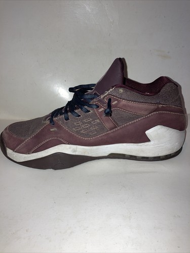 Nike Air Jordan Trainer Shoes Sneakers Mens Sz. 10 Burgundy 314317-602 - Picture 11 of 22