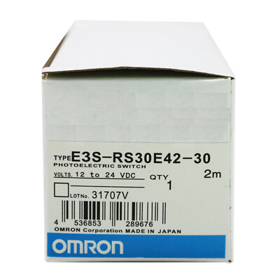 New In Box OMRON E3S-RS30E42-30 Photoelectric Sensor