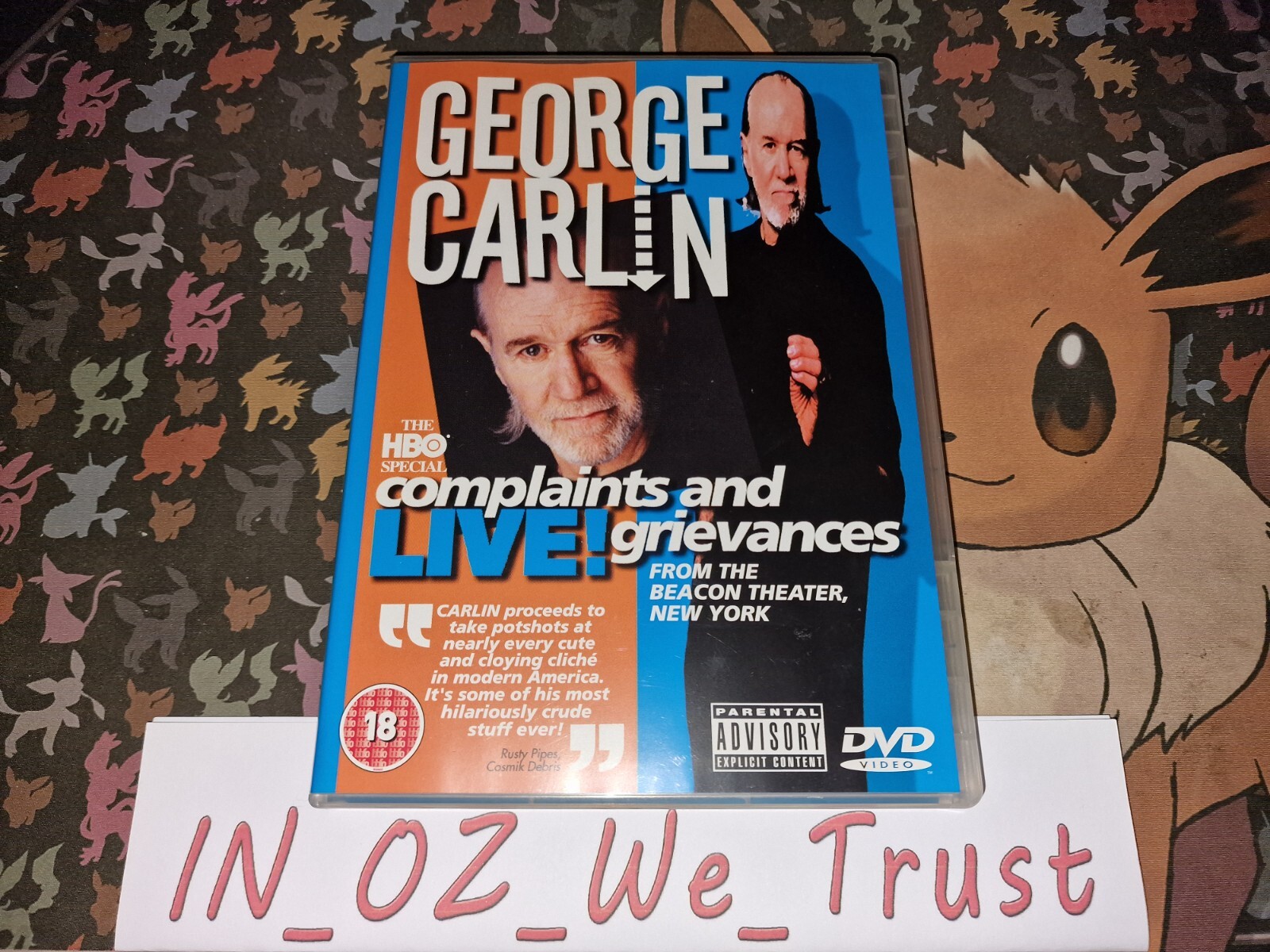 George Carlin: Complaints & Grievances (DVD, 2001)