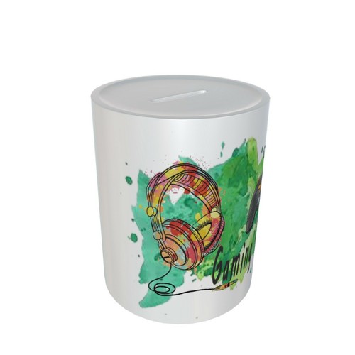 GAMING FUND Keramik Familie Tasche Spardose Spardose Weihnachtsgeschenk Geschenk - Bild 2 von 3