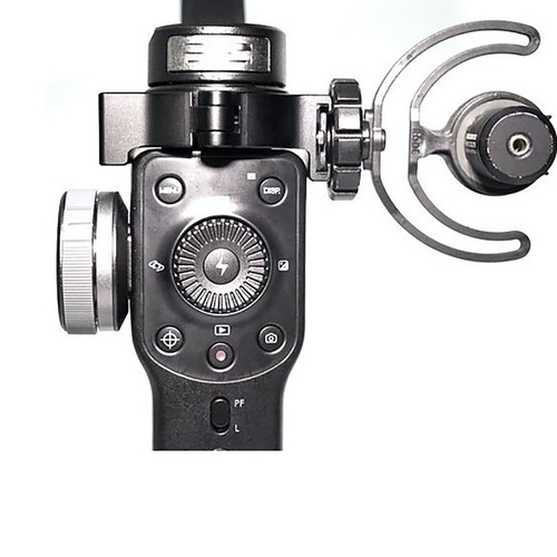 Ring Clamp Fill Light/Mic/Extension Bracket for Zhiyun Smooth4 Gimbal Stabilizer - Picture 10 of 10