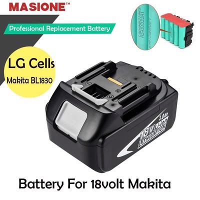 18v Lxt Lithium Ion 3 0ah Replace Battery For Makita Bl1830 Bl1840 18 Volt Tools 610877827954 Ebay