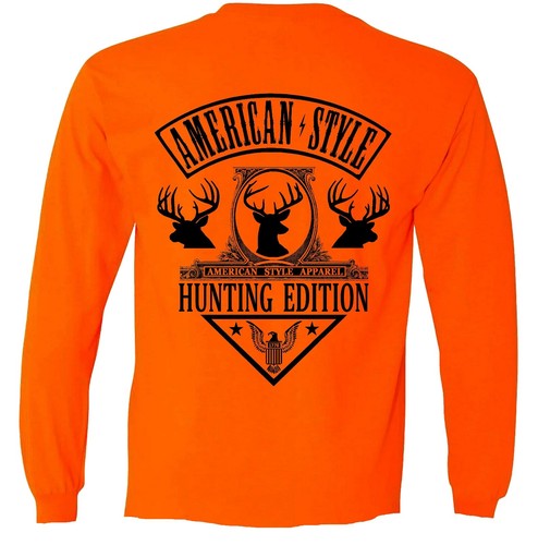 deps long sleeve T-shirt orange M | eBay