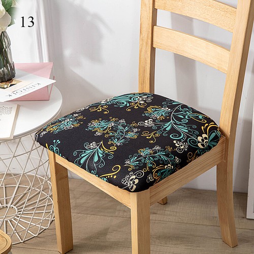 Stretch Dining Chair Seat Covers Removable Seat Cushion Slipcovers Protector USA - Picture 35 of 44