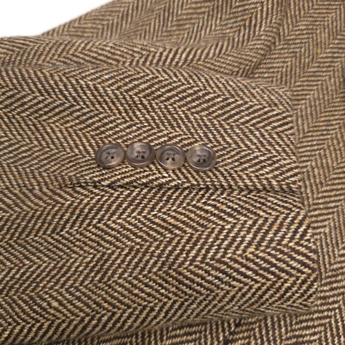 $998 Polo Ralph Lauren RL67 Herringbone Summer Tweed Sport Coat Jacket Mens 38R - Picture 4 of 14